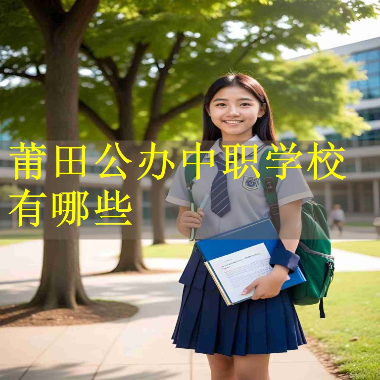莆田公办中职学校有哪些