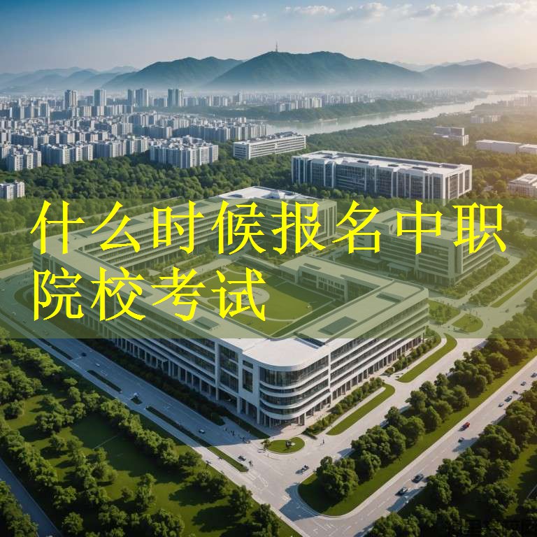 什么时候报名中职院校考试