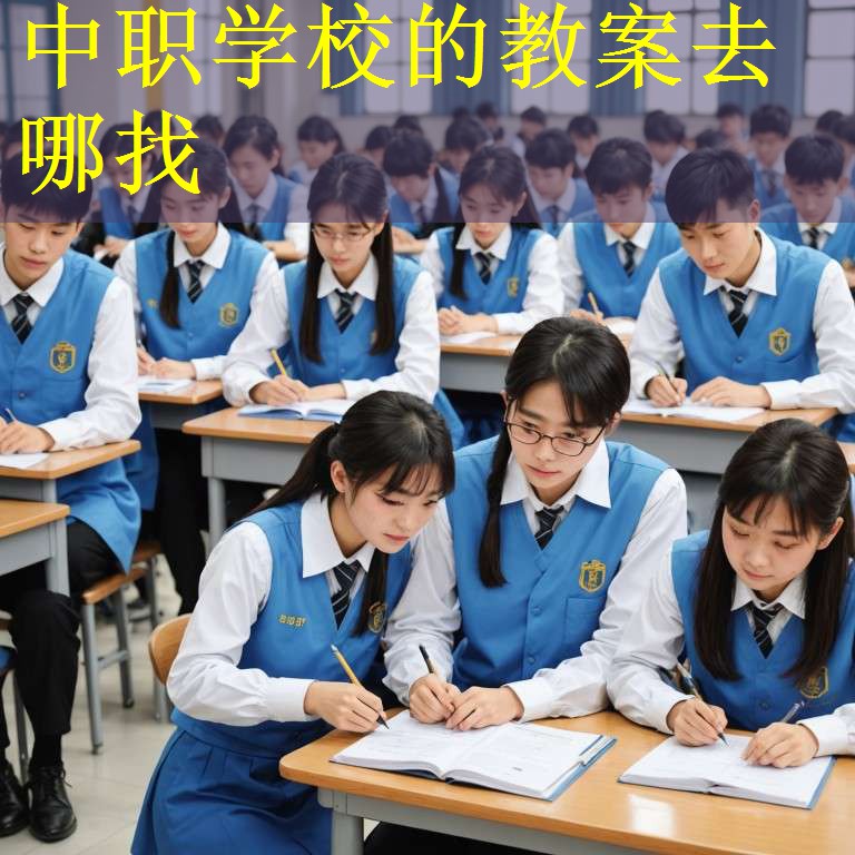 中职学校的教案去哪找
