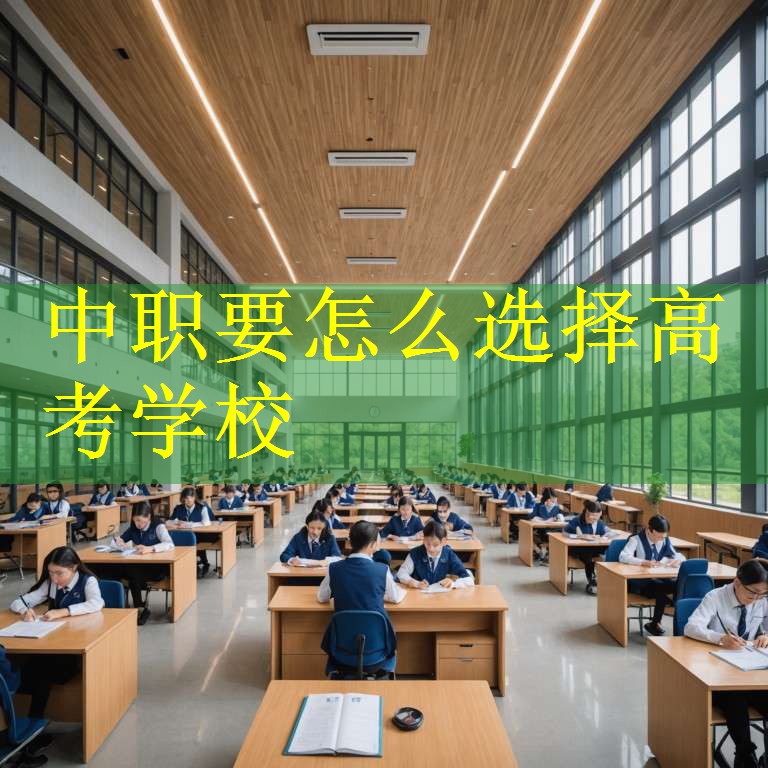 中职要怎么选择高考学校