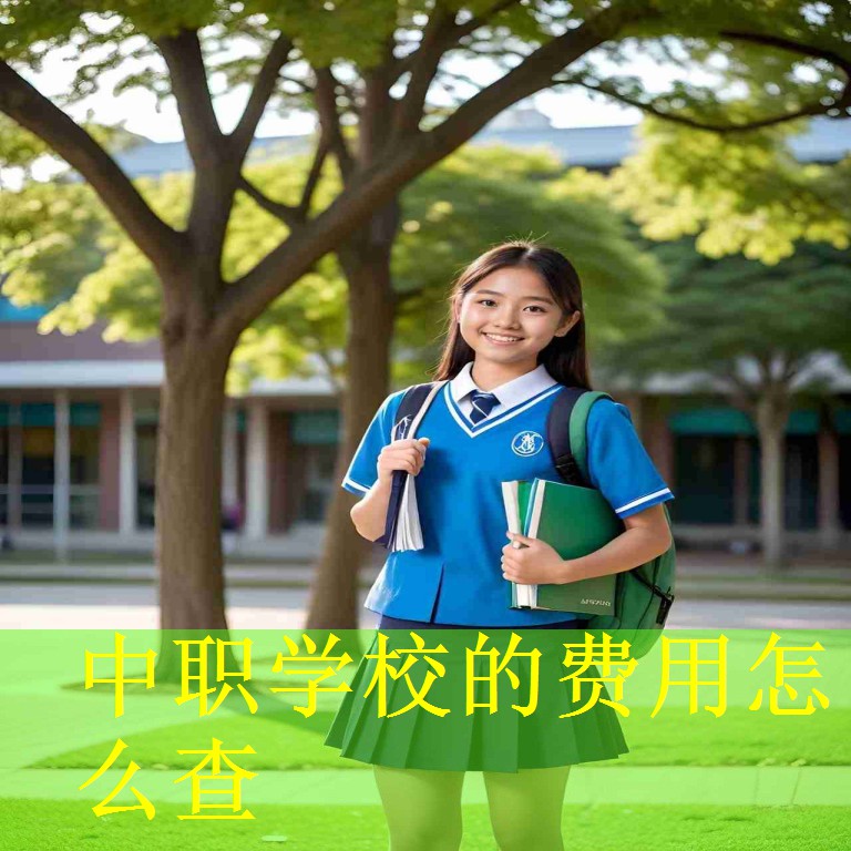中职学校的费用怎么查