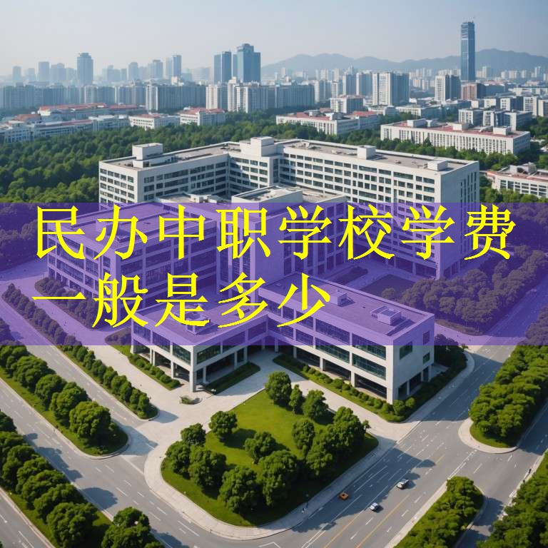 民办中职学校学费一般是多少