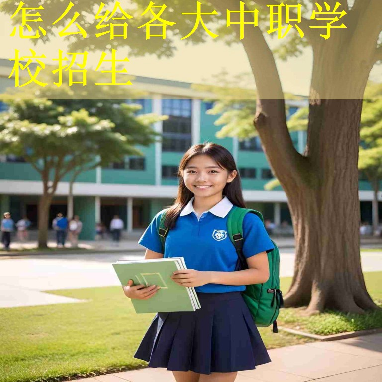 怎么给各大中职学校招生