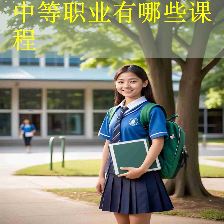 中等职业有哪些课程