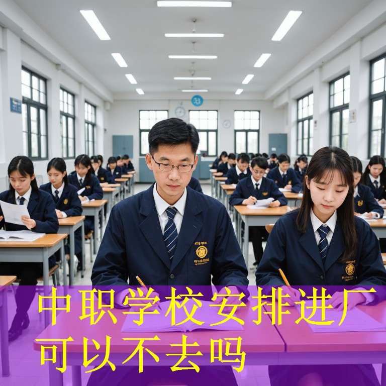 中职学校安排进厂可以不去吗