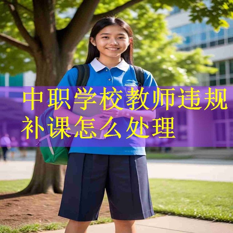 中职学校教师违规补课怎么处理
