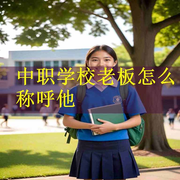中职学校老板怎么称呼他