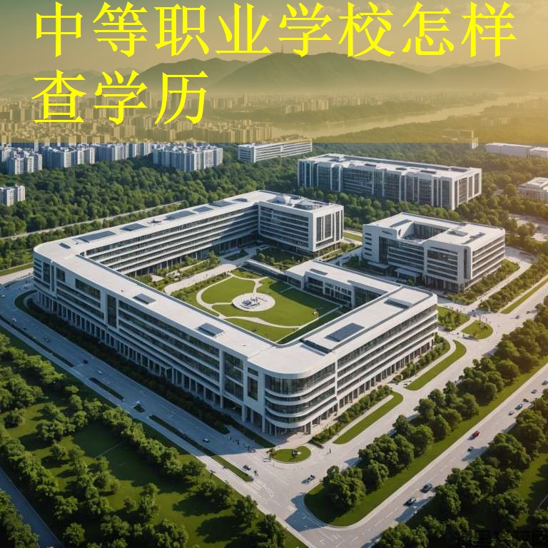 中等职业学校怎样查学历