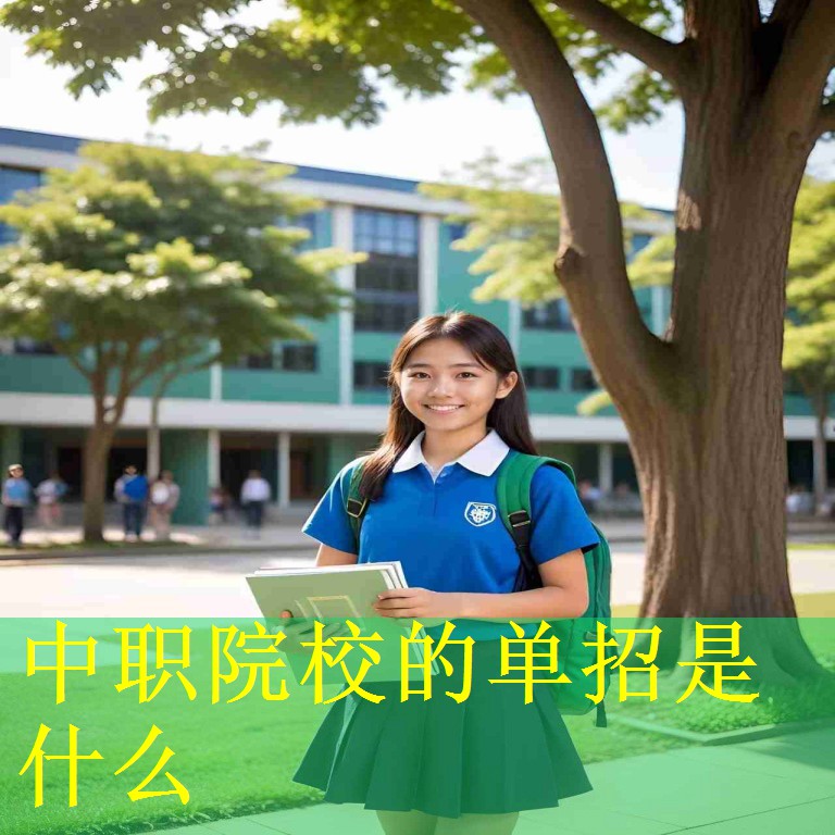 中职院校的单招是什么