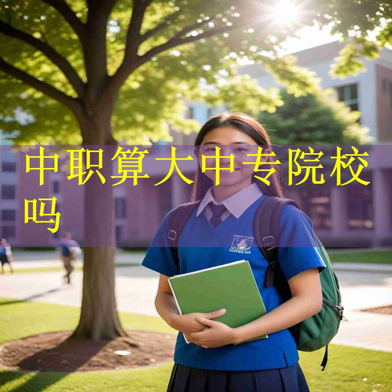 中职算大中专院校吗