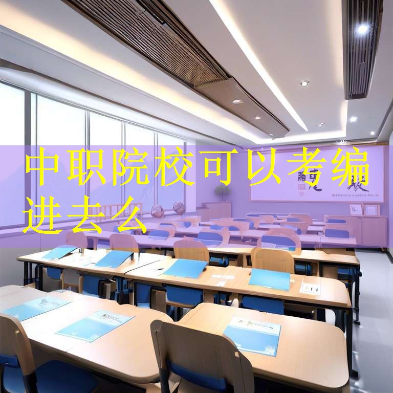 中职院校可以考编进去么