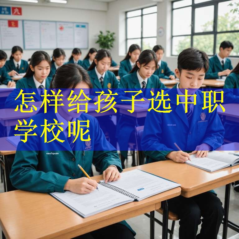 怎样给孩子选中职学校呢