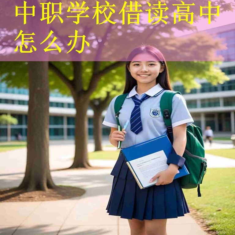 中职学校借读高中怎么办
