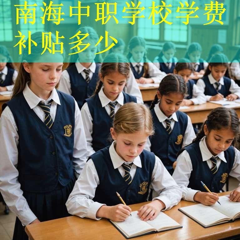 南海中职学校学费补贴多少