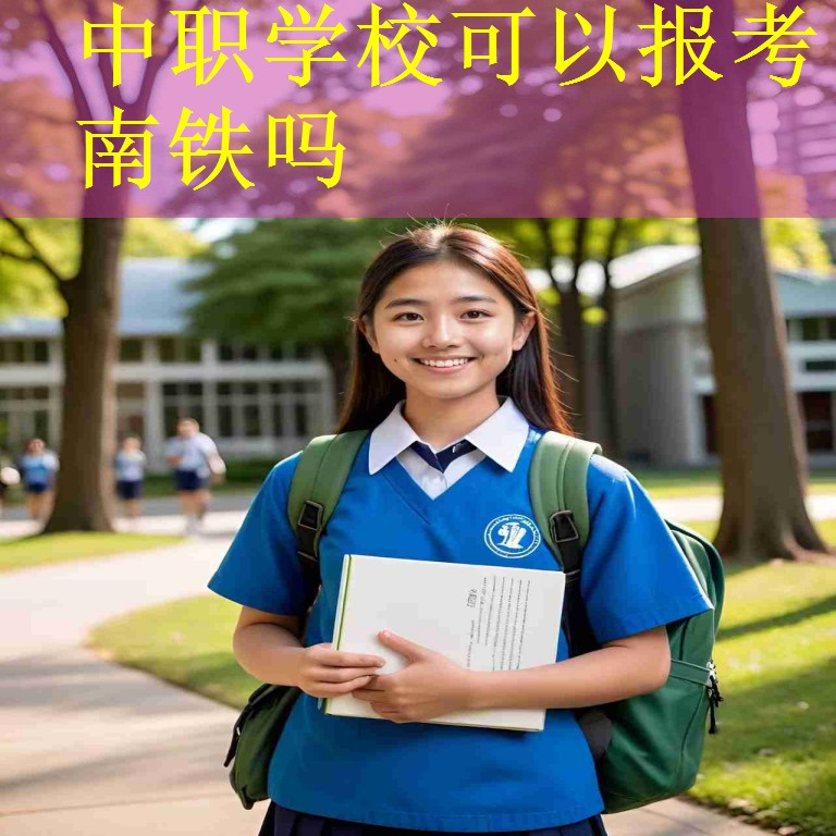 中职学校可以报考南铁吗
