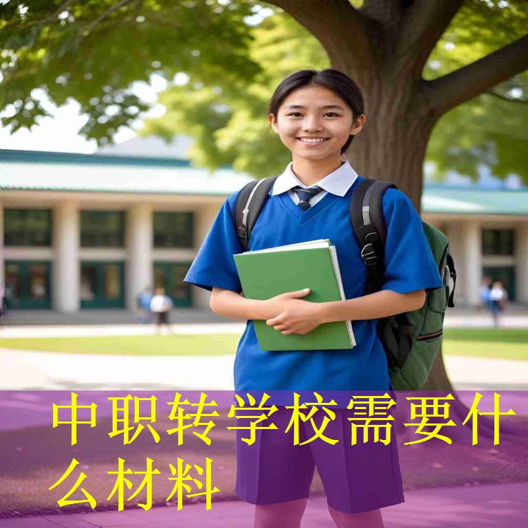 中职转学校需要什么材料