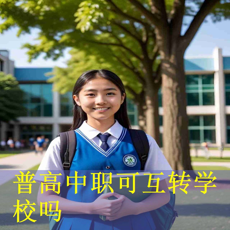 普高中职可互转学校吗