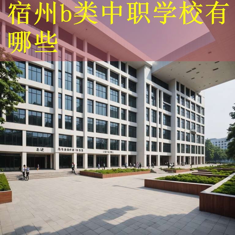 宿州b类中职学校有哪些