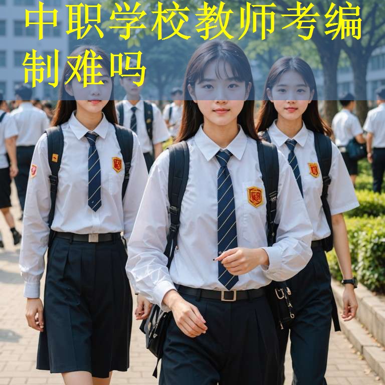 中职学校教师考编制难吗