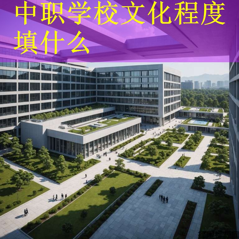 中职学校文化程度填什么