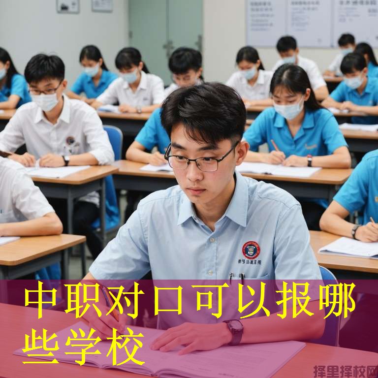 中职对口可以报哪些学校