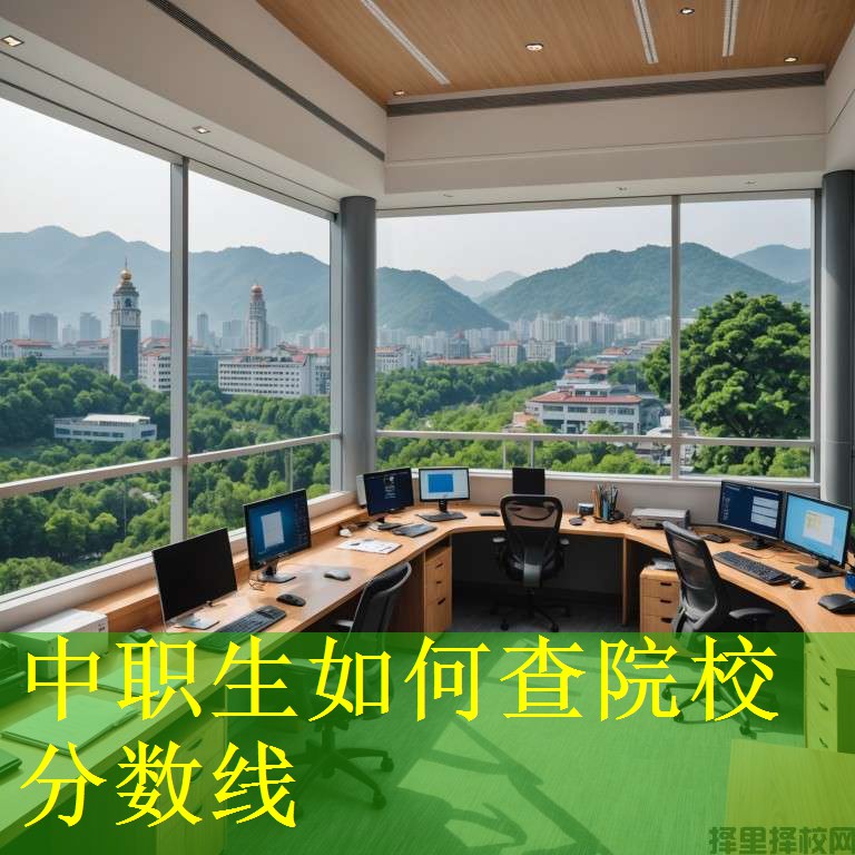 中职生如何查院校分数线