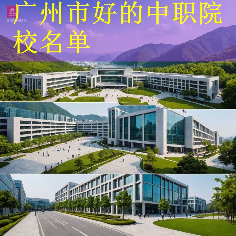 广州市好的中职院校名单