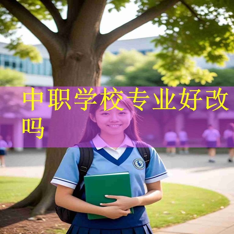 中职学校专业好改吗