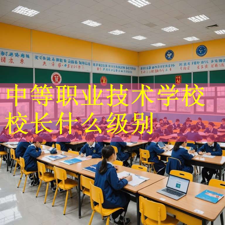 中等职业技术学校校长什么级别
