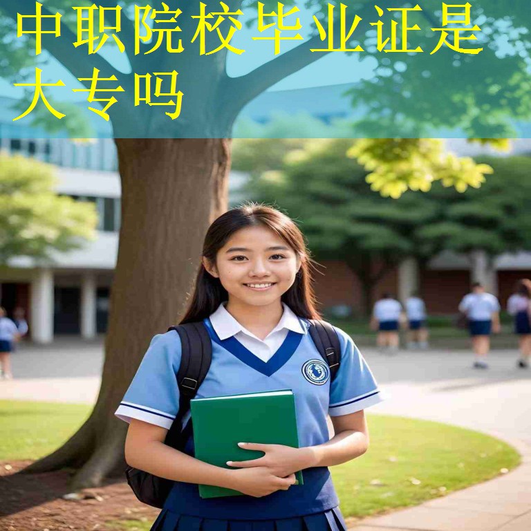 中职院校毕业证是大专吗