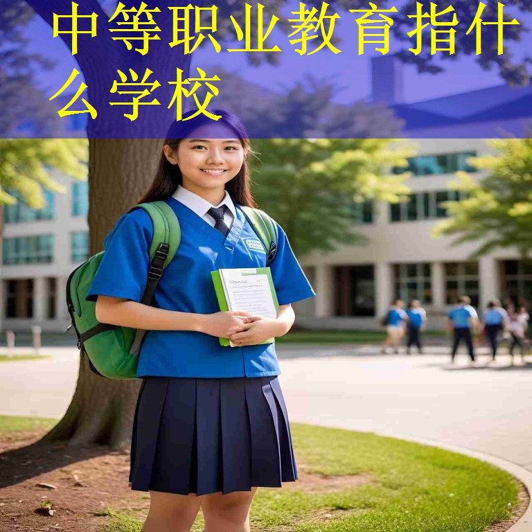 中等职业教育指什么学校