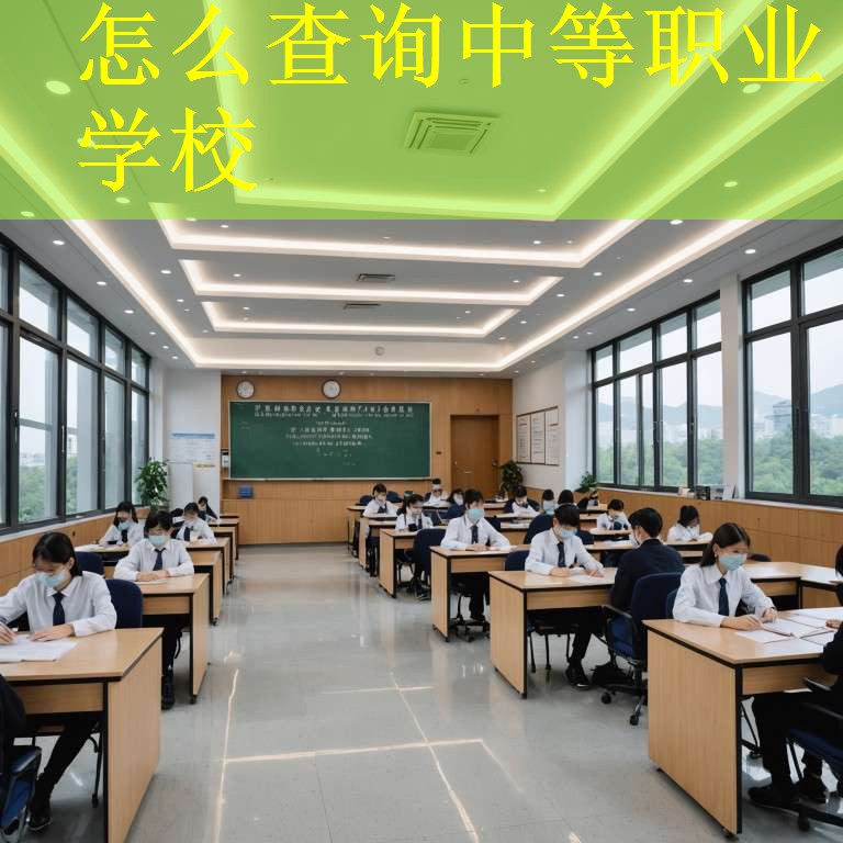 怎么查询中等职业学校