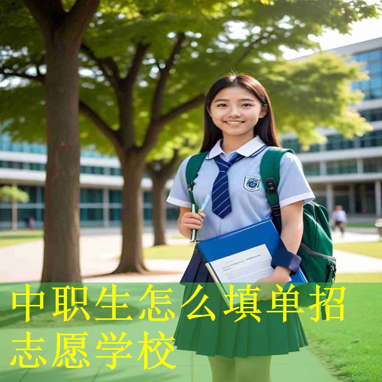 中职生怎么填单招志愿学校