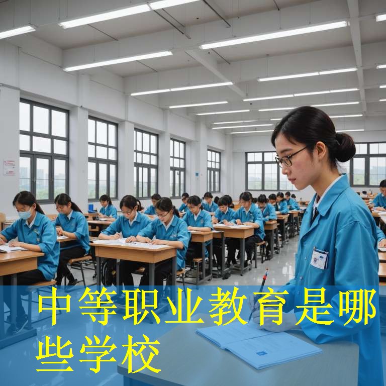 中等职业教育是哪些学校