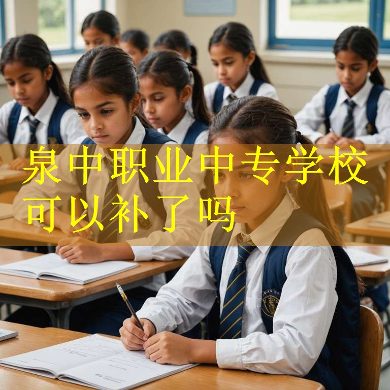 泉中职业中专学校可以补了吗