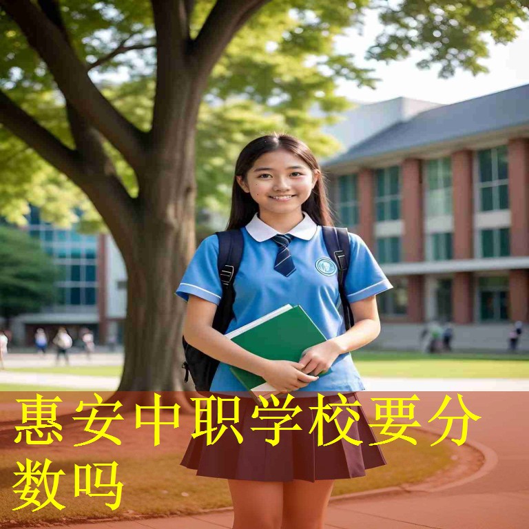 惠安中职学校要分数吗