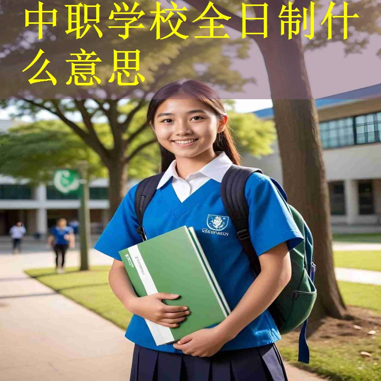中职学校全日制什么意思