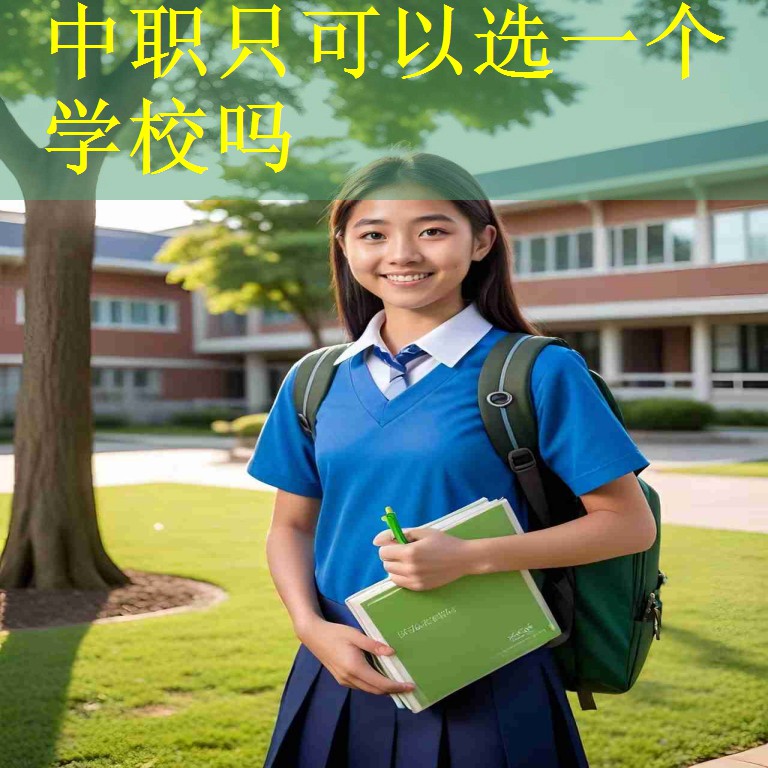 中职只可以选一个学校吗