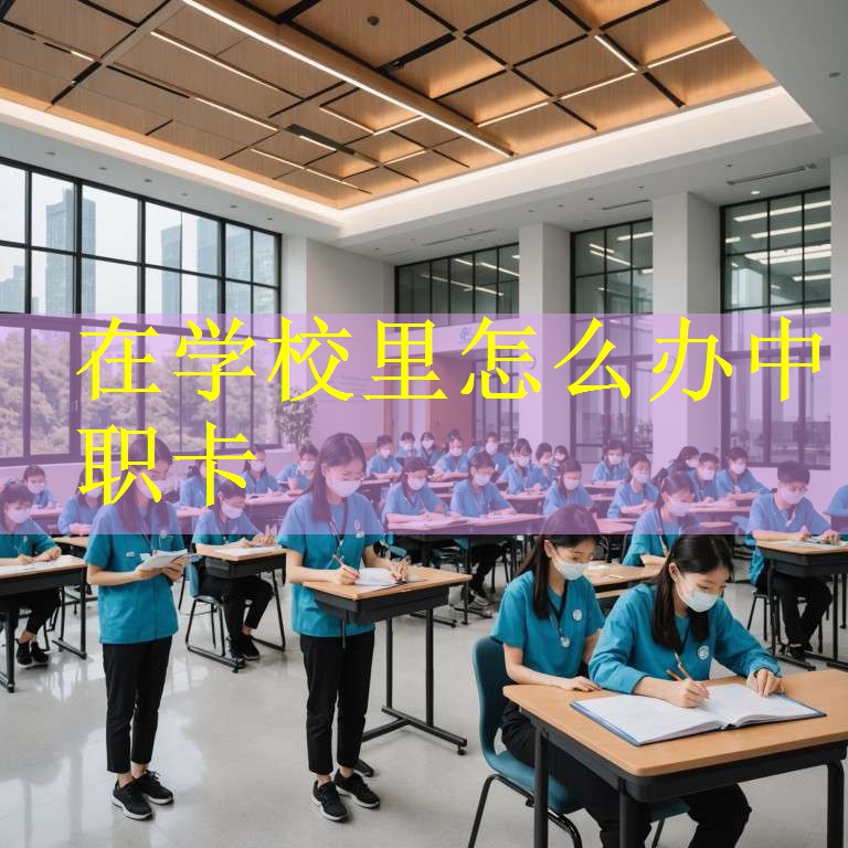 在学校里怎么办中职卡