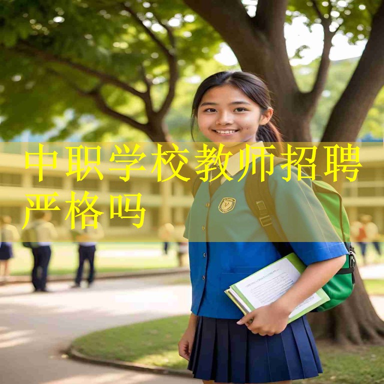 中职学校教师招聘严格吗