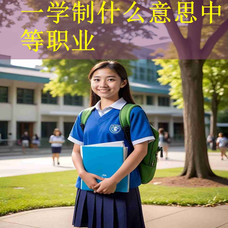一学制什么意思中等职业