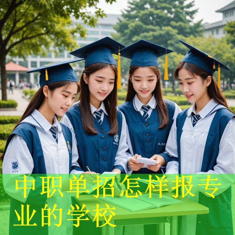 中职单招怎样报专业的学校