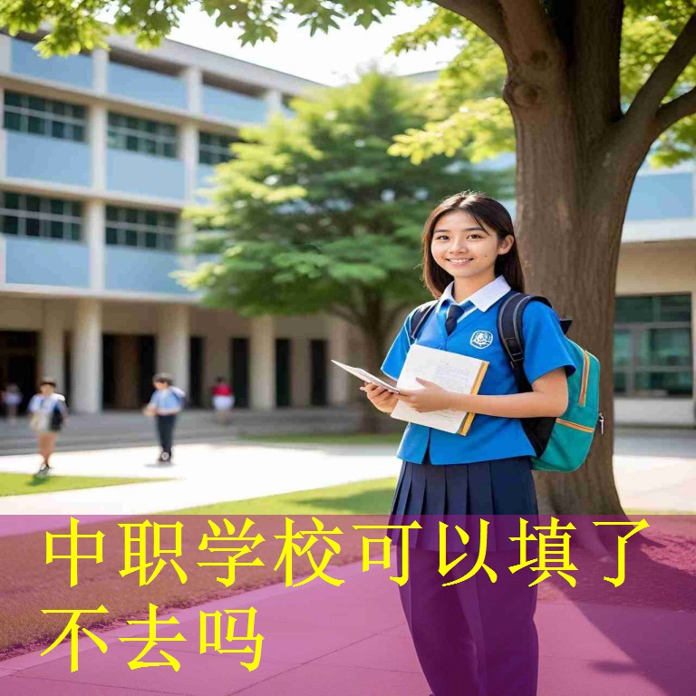 中职学校可以填了不去吗