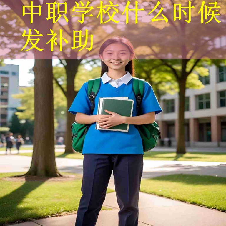中职学校什么时候发补助