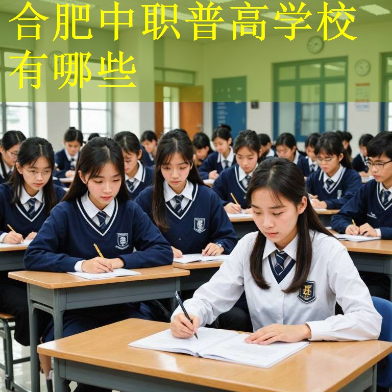 合肥中职普高学校有哪些