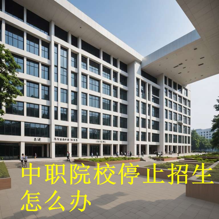 中职院校停止招生怎么办