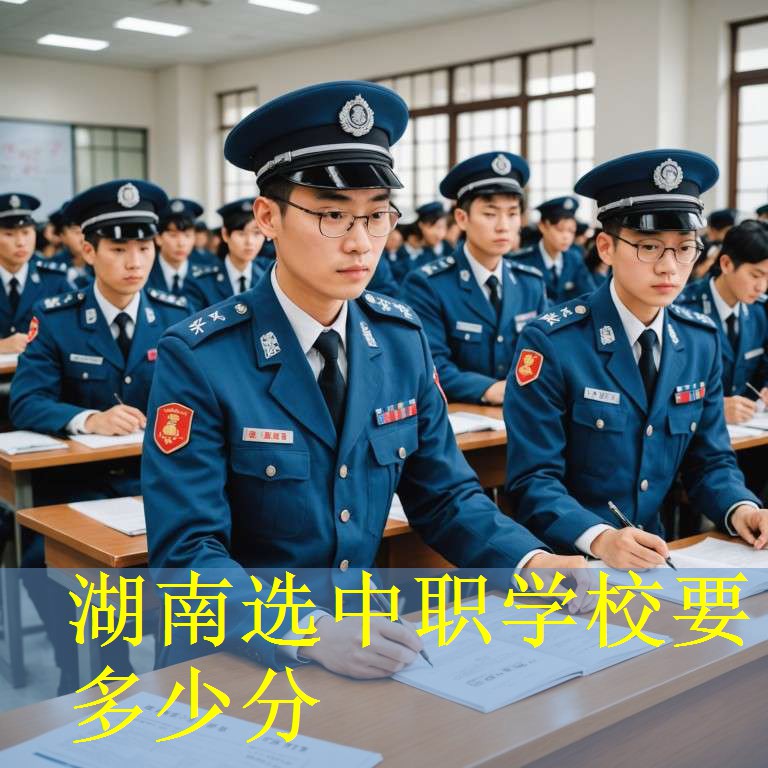 湖南选中职学校要多少分