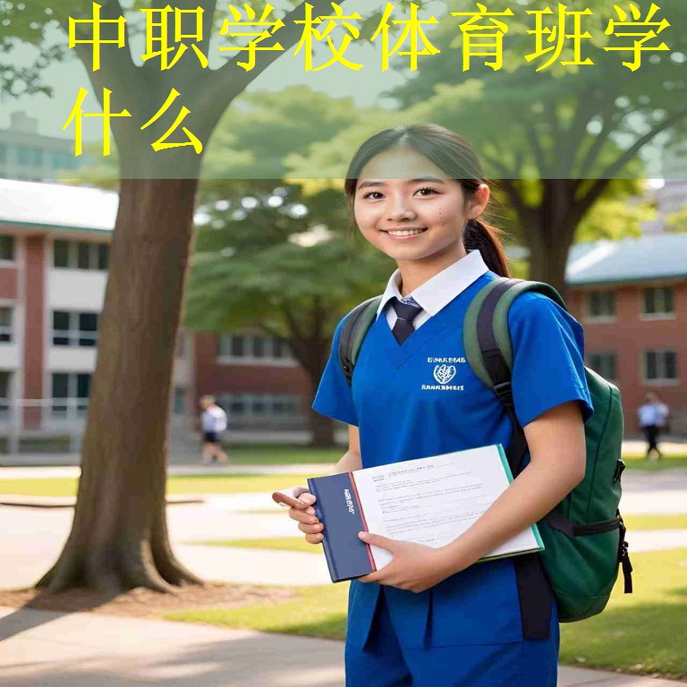 中职学校体育班学什么