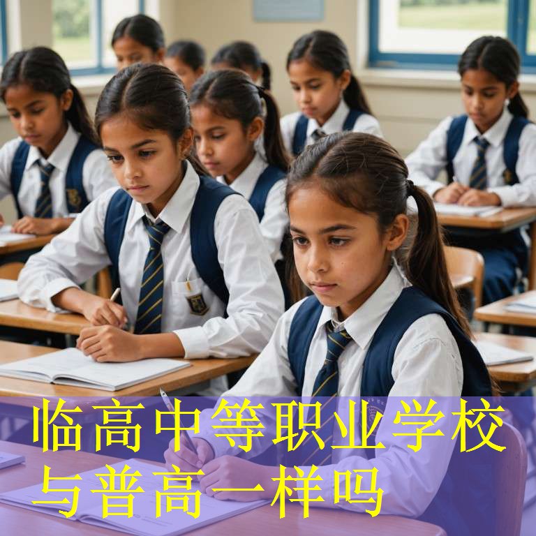 临高中等职业学校与普高一样吗