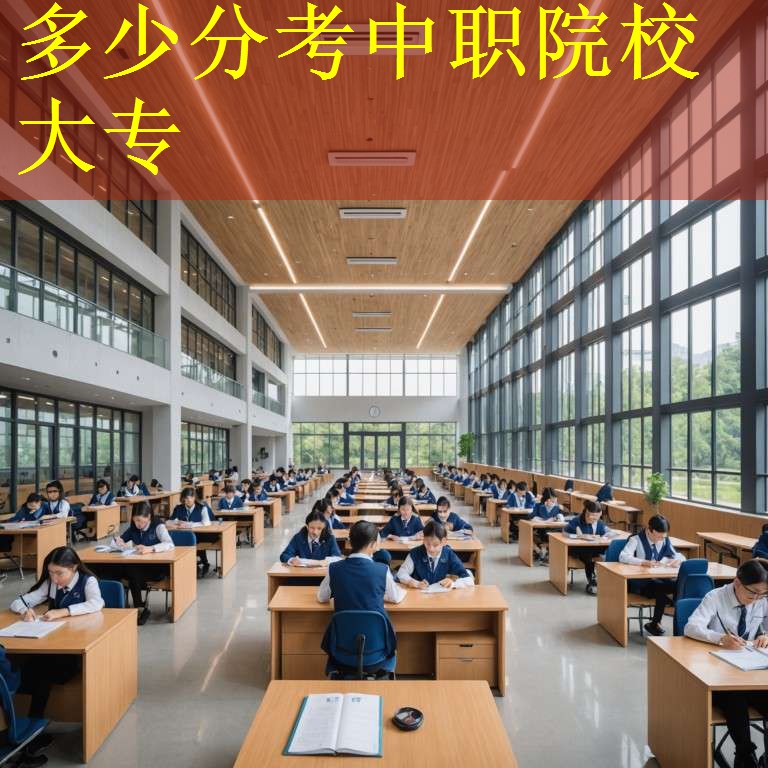 多少分考中职院校大专